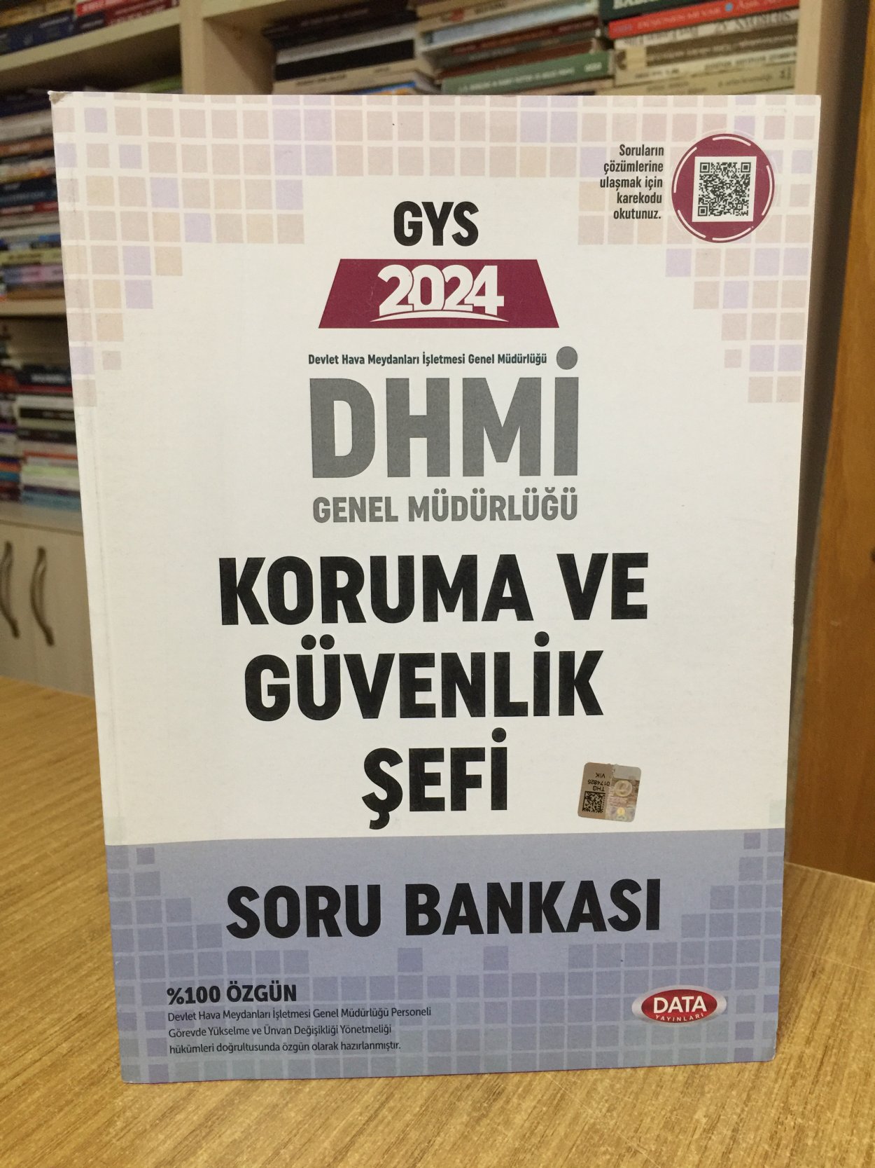 2024 DHMİ Koruma ve Güvenlik Şefi GYS Soru Bankası Data Yayınları