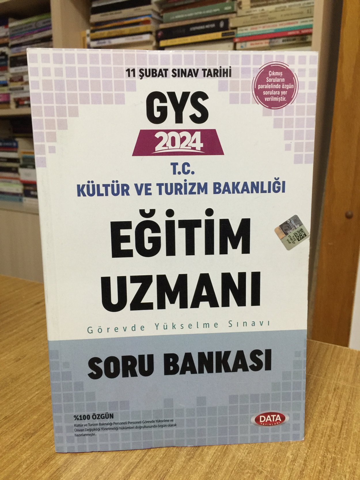 2024 GYS Kültür ve Turizm Bakanlığı Eğitim Uzmanı GYS Soru Bankası Data Yayınları