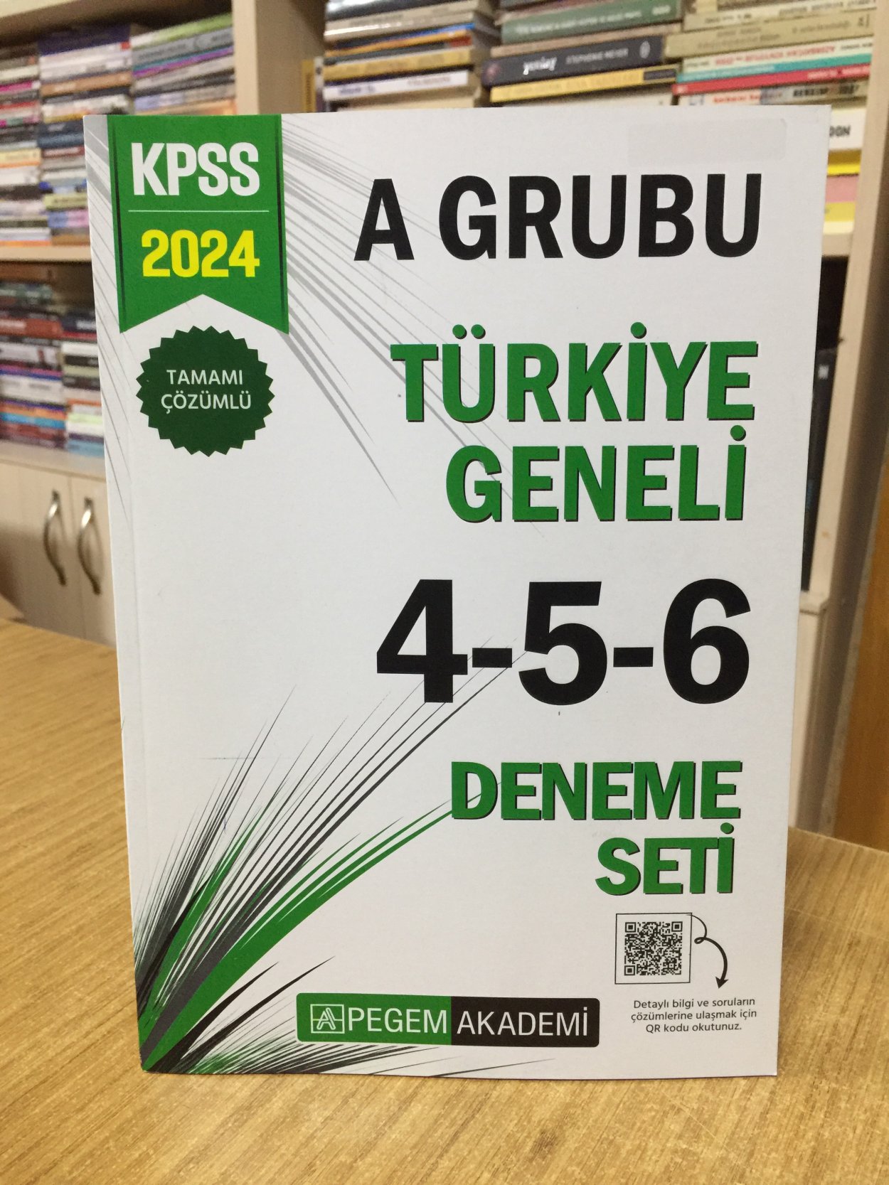 2024 KPSS A Grubu Türkiye Geneli 4-5-6 Deneme Seti Pegem Yayınları