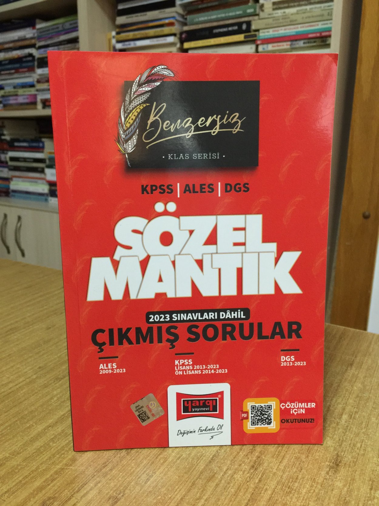 2024 KPSS ALES DGS Benzersiz Sözel Mantık Çıkmış Son 10 Yılın Soruları (2023 Sınavları Dahil) Yargı Yayınları