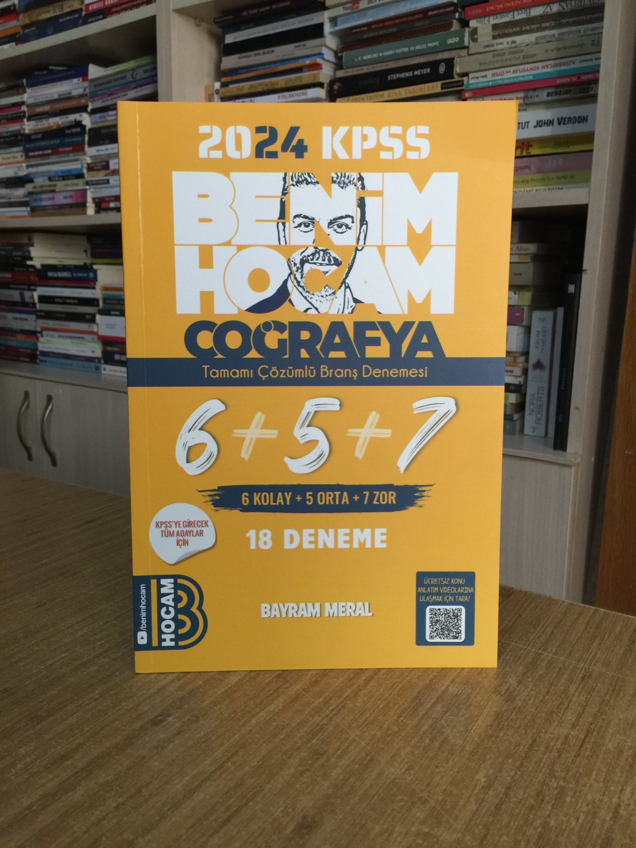 2024 KPSS Coğrafya Tamamı Çözümlü 6+5+7 Deneme Benim Hocam Yayınları