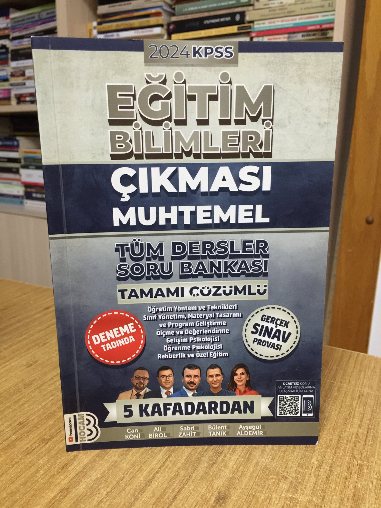 2024 KPSS Eğitim Bilimleri Çıkması Muhtemel Tüm Dersler Tamamı Çözümlü Soru Bankası Benim Hocam Yayınları