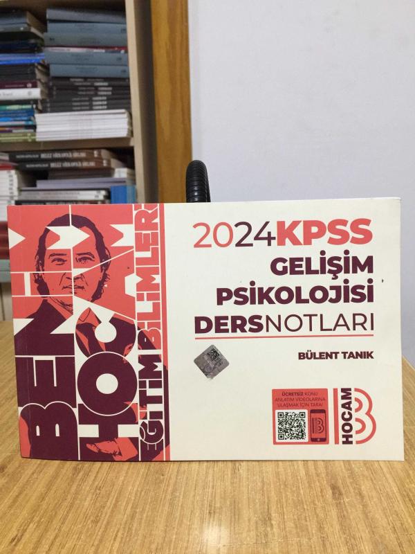2024 KPSS Eğitim Bilimleri Gelişim Psikolojisi Video Ders Notları Benim Hocam Yayınları