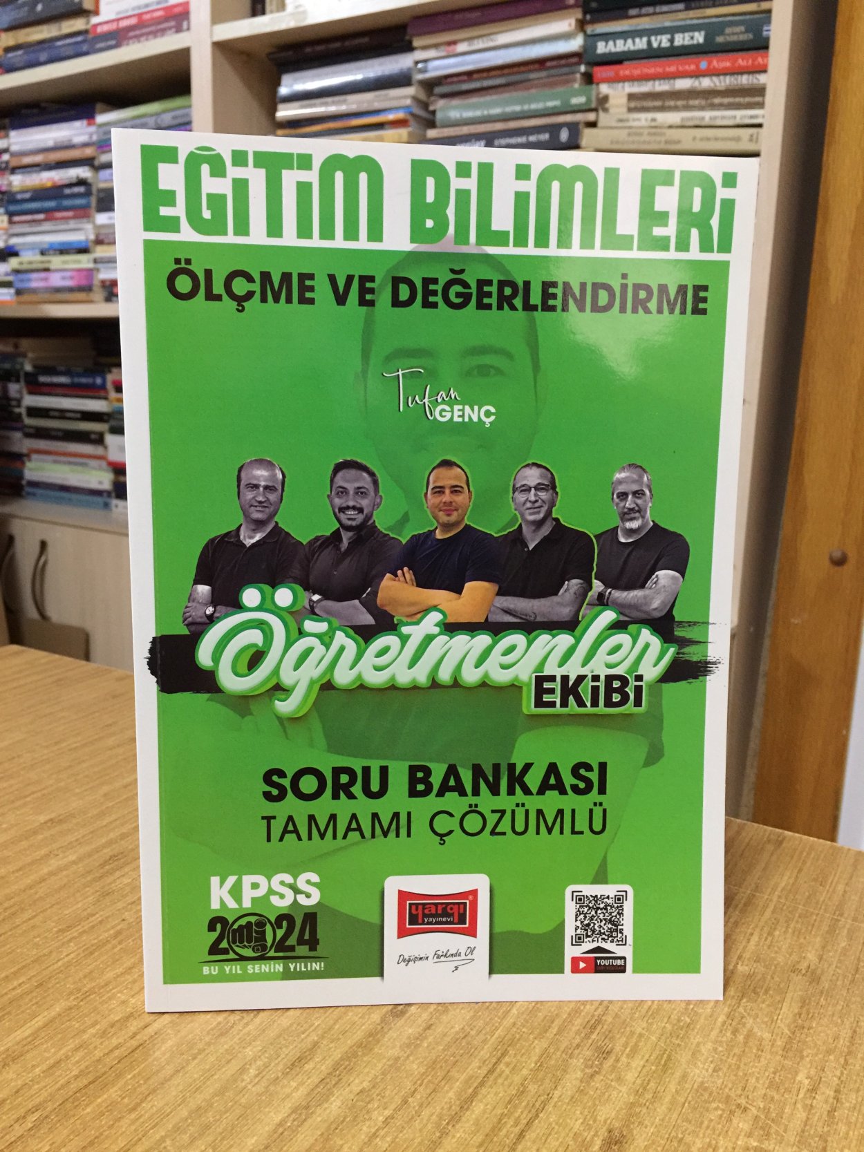 2024 KPSS Eğitim Bilimleri Öğretmenler Ekibi Ölçme ve Değerlendirme Tamamı Çözümlü Soru Bankası Yargı Yayınları