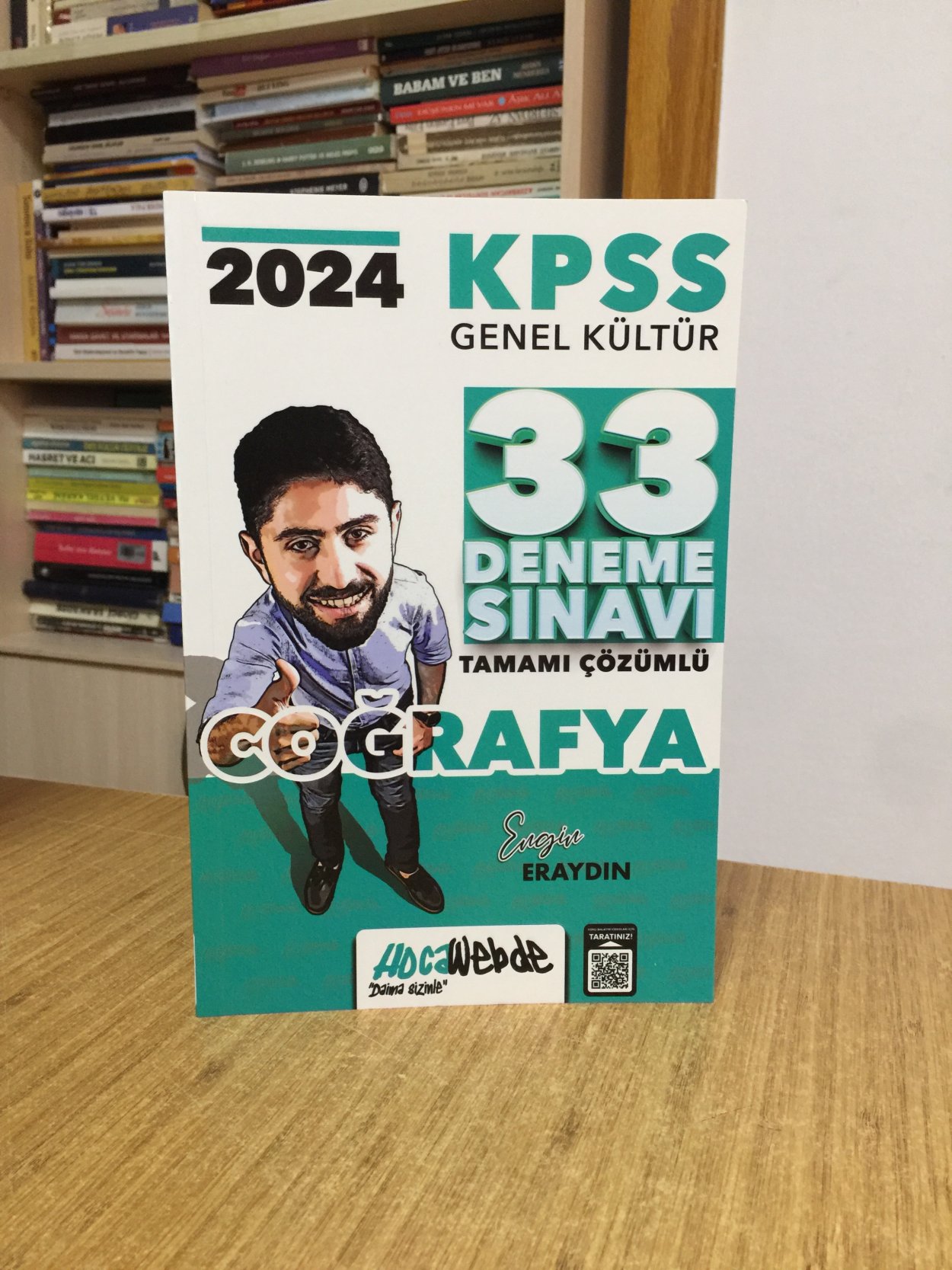 2024 KPSS GK Coğrafya Tamamı Çözümlü 33 Deneme Sınavı HocaWebde Yayınları