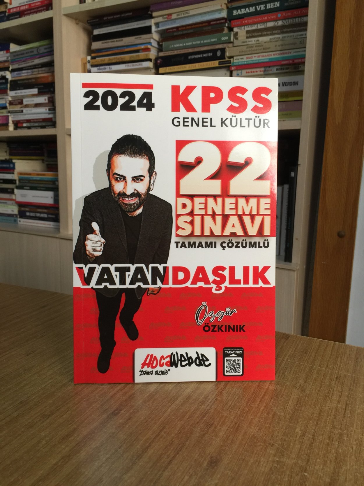 2024 KPSS GK Vatandaşlık Tamamı Çözümlü 22 Deneme Sınavı HocaWebde Yayınları