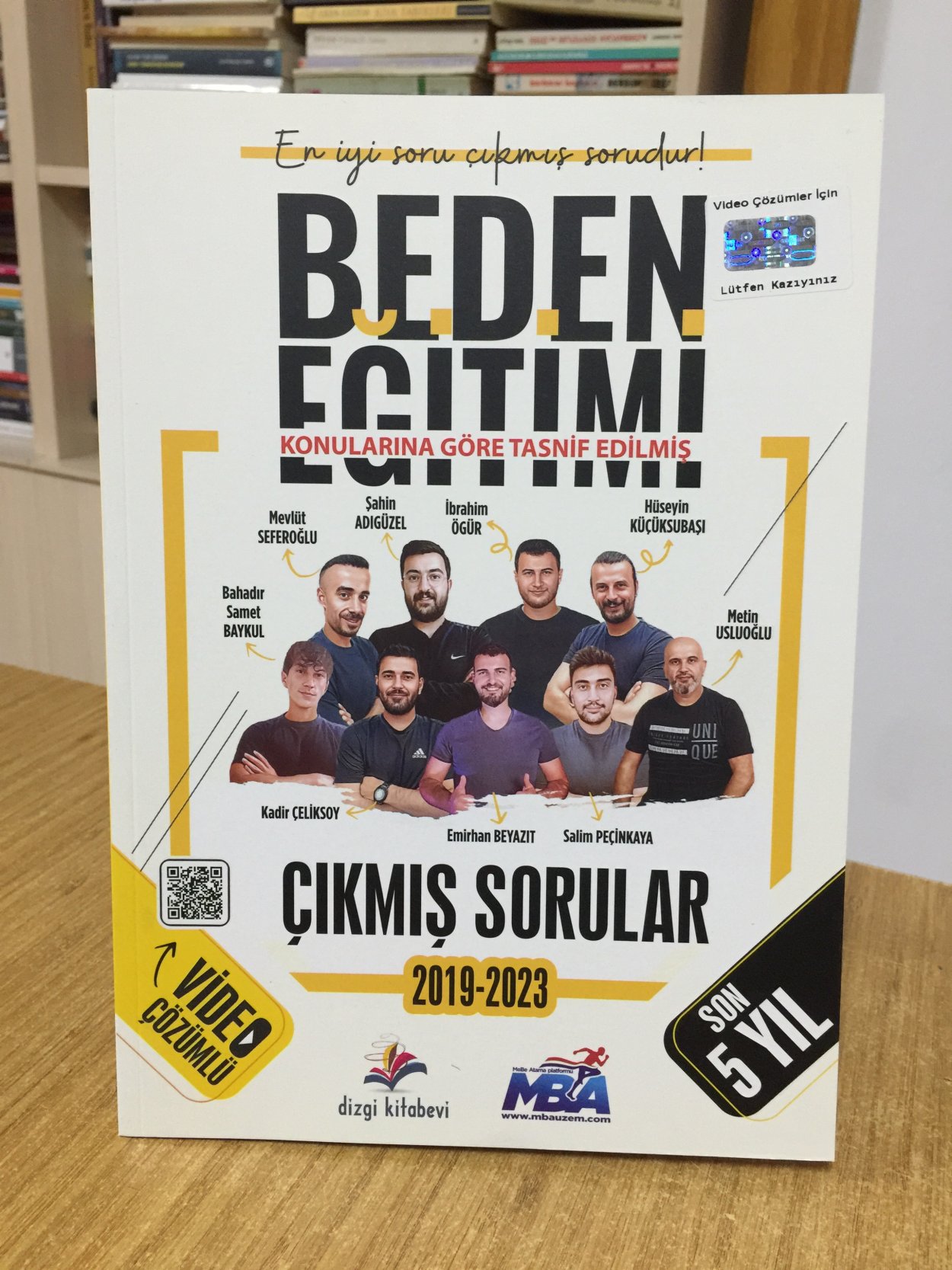 2024 KPSS ÖABT Beden Eğitimi Öğretmenliği Konularına Göre Tasnif Edilmiş 5 Yıl (2019-2023) Çıkmış Soruları Dizgi Kitap