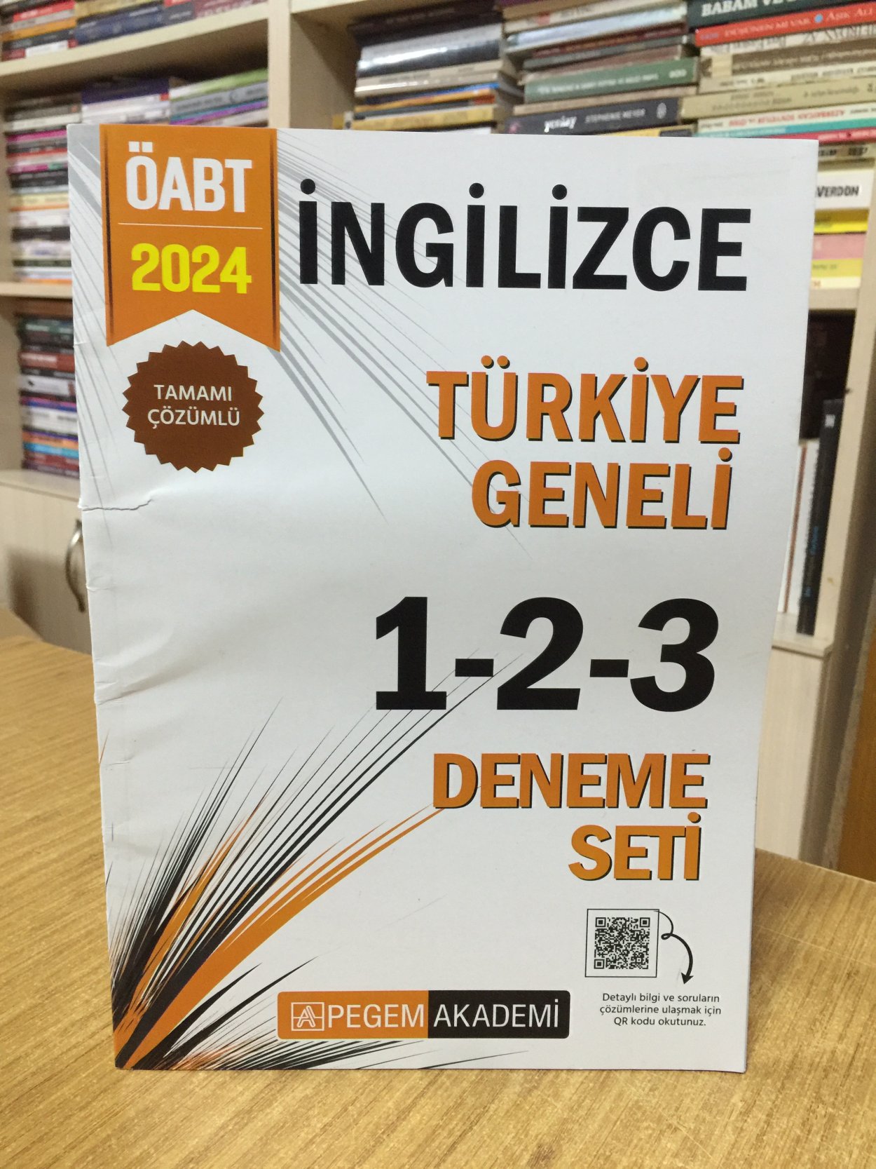 2024 KPSS ÖABT İngilizce Tamamı Çözümlü Türkiye Geneli 1-2-3 (3'lü Deneme Seti) Pegem Yayınları