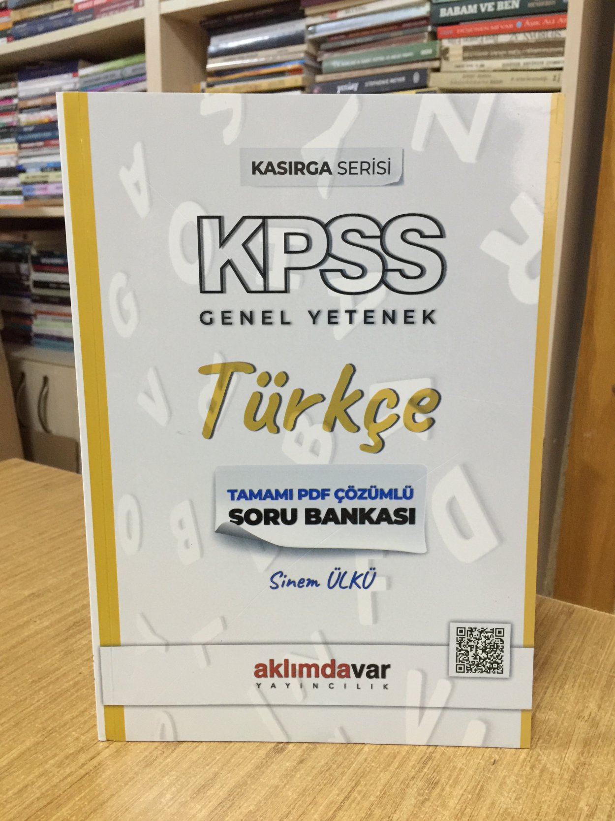 2024 KPSS Türkçe Kasırga Soru Bankası PDF Çözümlü Aklımdavar Yayıncılık