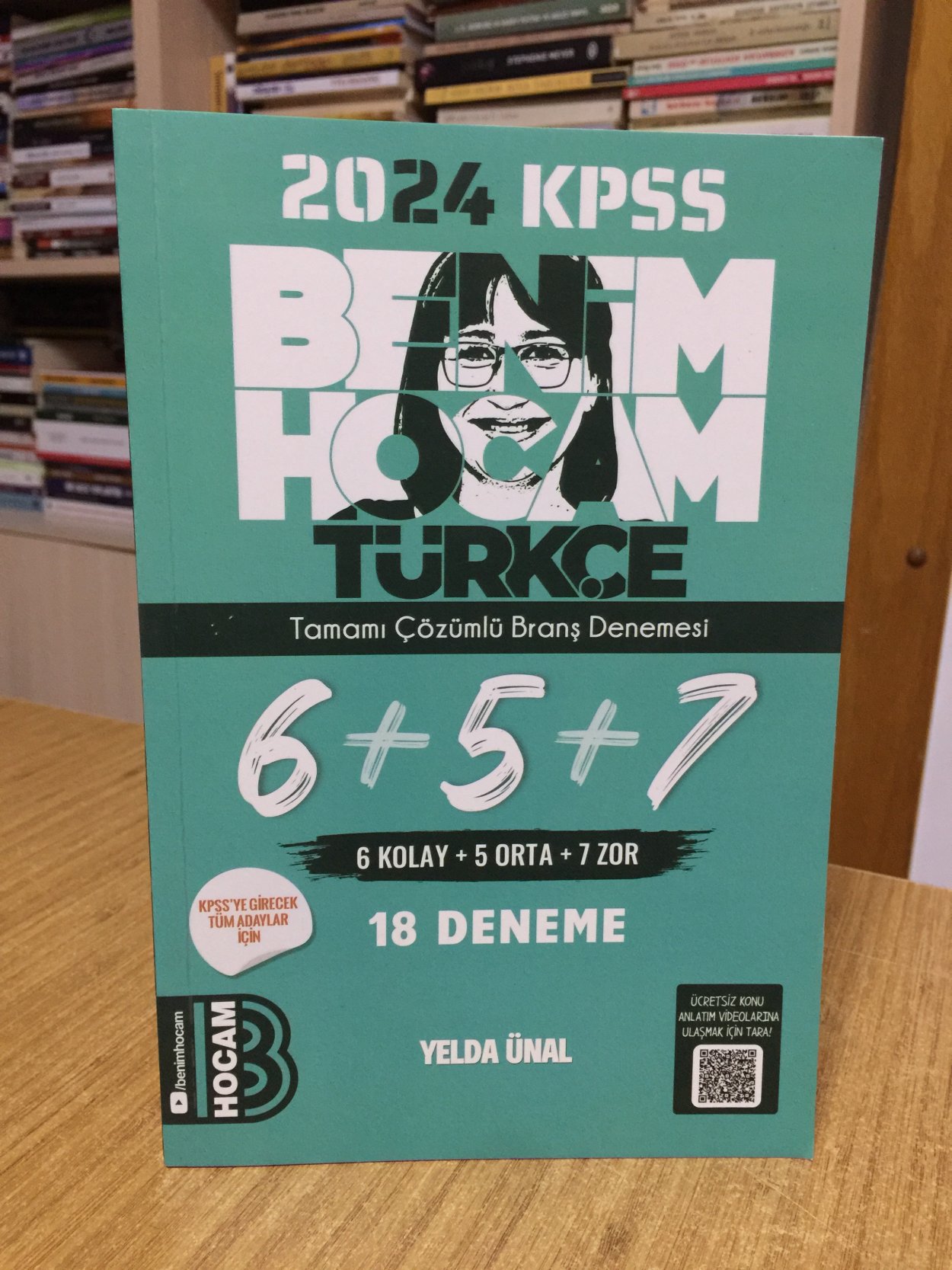 2024 KPSS Türkçe Tamamı Çözümlü 6+5+7 Deneme Benim Hocam Yayınları