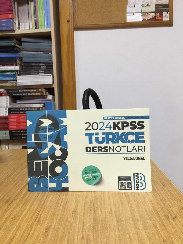 2024 KPSS Türkçe Video Ders Notları Benim Hocam Yayınları