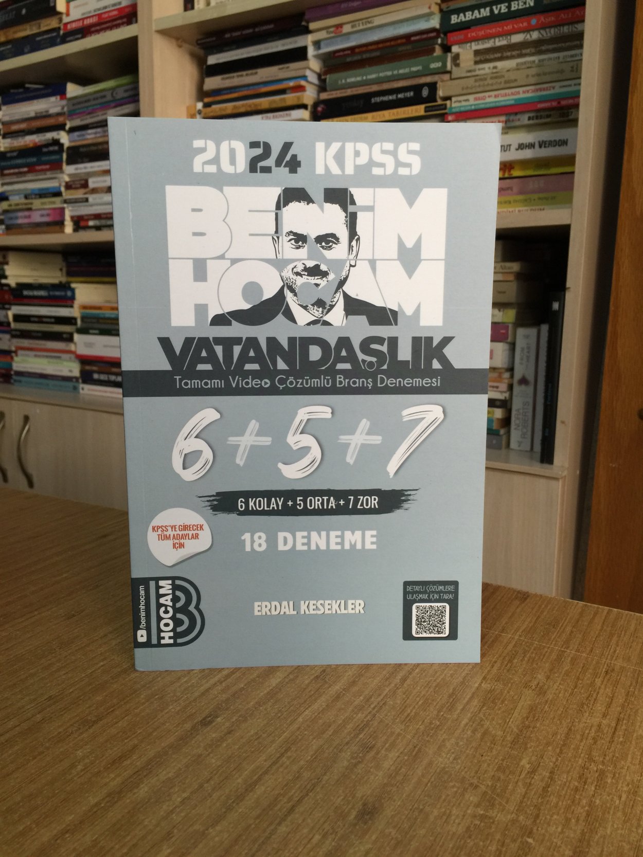 2024 KPSS Vatandaşlık Tamamı Çözümlü 6+5+7 Deneme Benim Hocam Yayınları