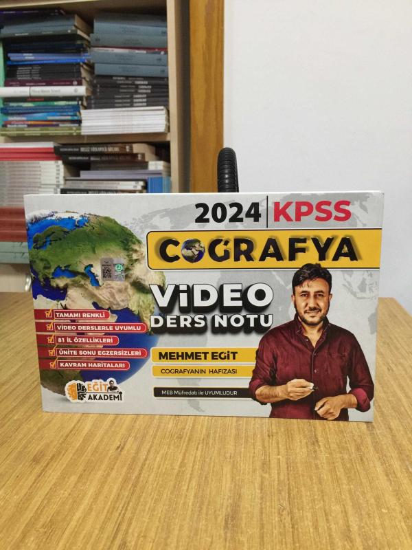 2024 MEB AGS KPSS Coğrafya Video Ders Notları Mehmet Eğit
