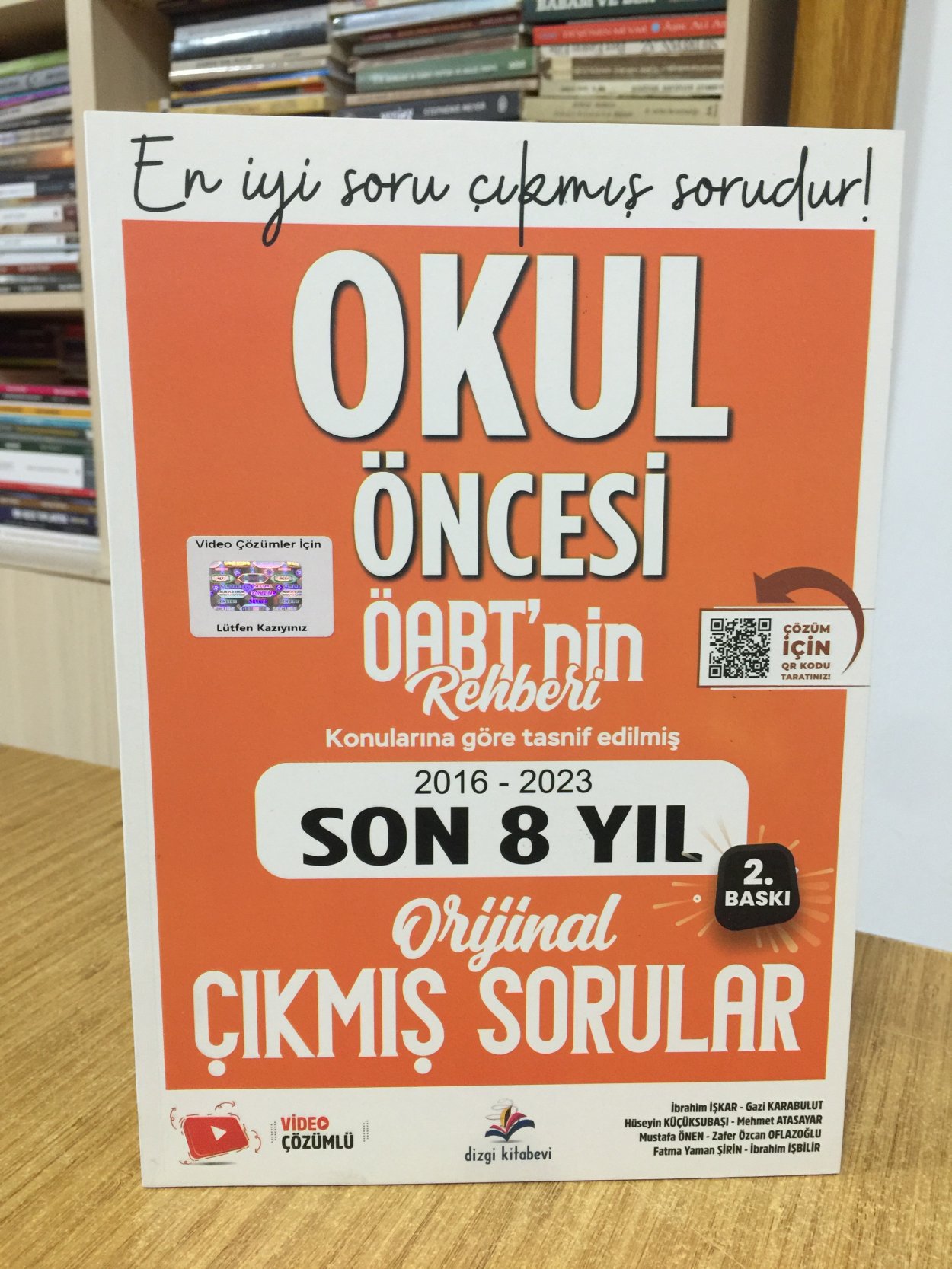 2024 MEB AGS ÖABT Okul Öncesi Öğretmenliği Öabt'nin Rehberi Konularına Göre Tasnif Edilmiş Son 8 Yıl (2016-2023) Çıkmış Sınav Soruları Dizgi Kitap
