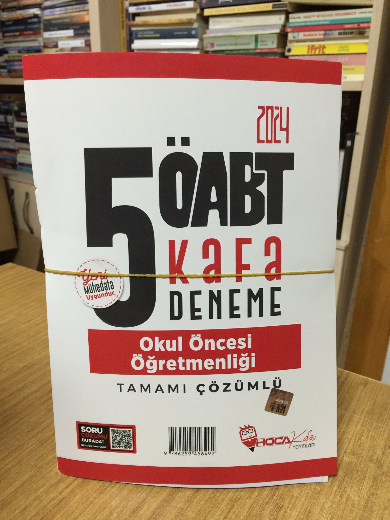 2024 ÖABT Okul Öncesi Öğretmenliği 5 Kafa Deneme Çözümlü Hoca Kafası Yayınları