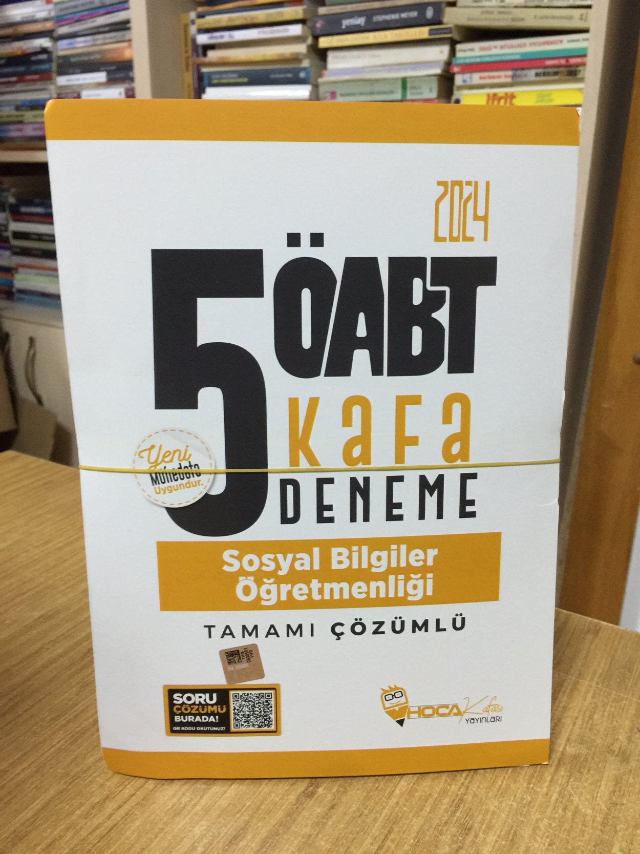 2024 ÖABT Sosyal Bilgiler Öğretmenliği 5 Kafa Deneme Çözümlü Hoca Kafası Yayınları