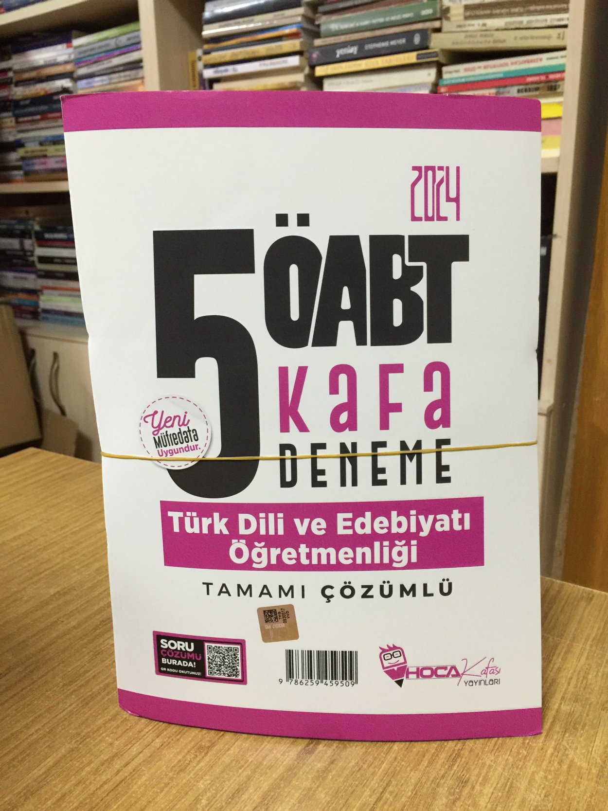 2024 ÖABT Türk Dili ve Edebiyatı Öğretmenliği 5 Kafa Deneme Çözümlü Hoca Kafası Yayınları