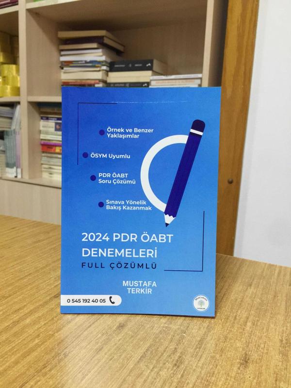2024 PDR ÖABT Denemeleri Full Çözümlü Bilgi Ağacı Yayınları