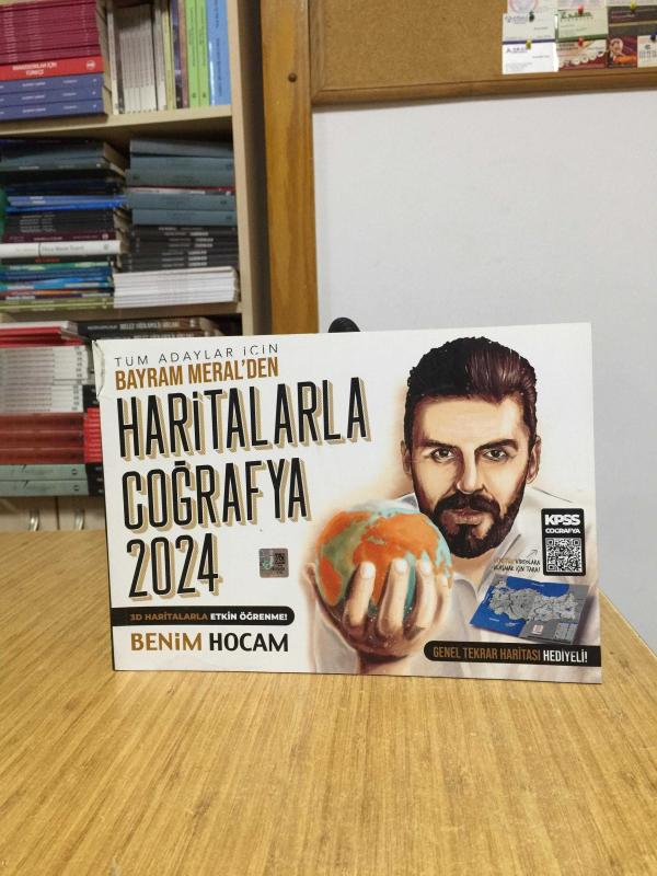 2024 Tüm Adaylar İçin Haritalarla Coğrafya Benim Hocam Yayınları