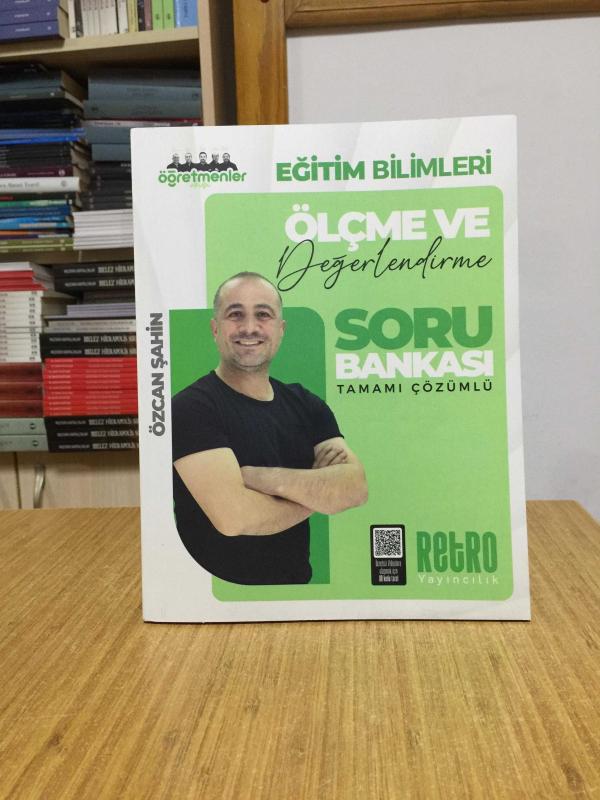 2025 KPSS Eğitim Bilimleri Ölçme ve Değerlendirme Soru Bankası Retro Yayıncılık