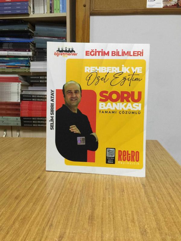2025 KPSS Eğitim Bilimleri Rehberlik ve Özel Eğitim Soru Bankası Retro Yayıncılık