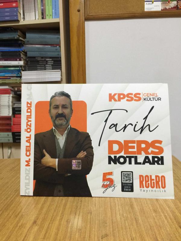 2025 KPSS Genel Kültür Tarih Ders Notları Retro Yayıncılık