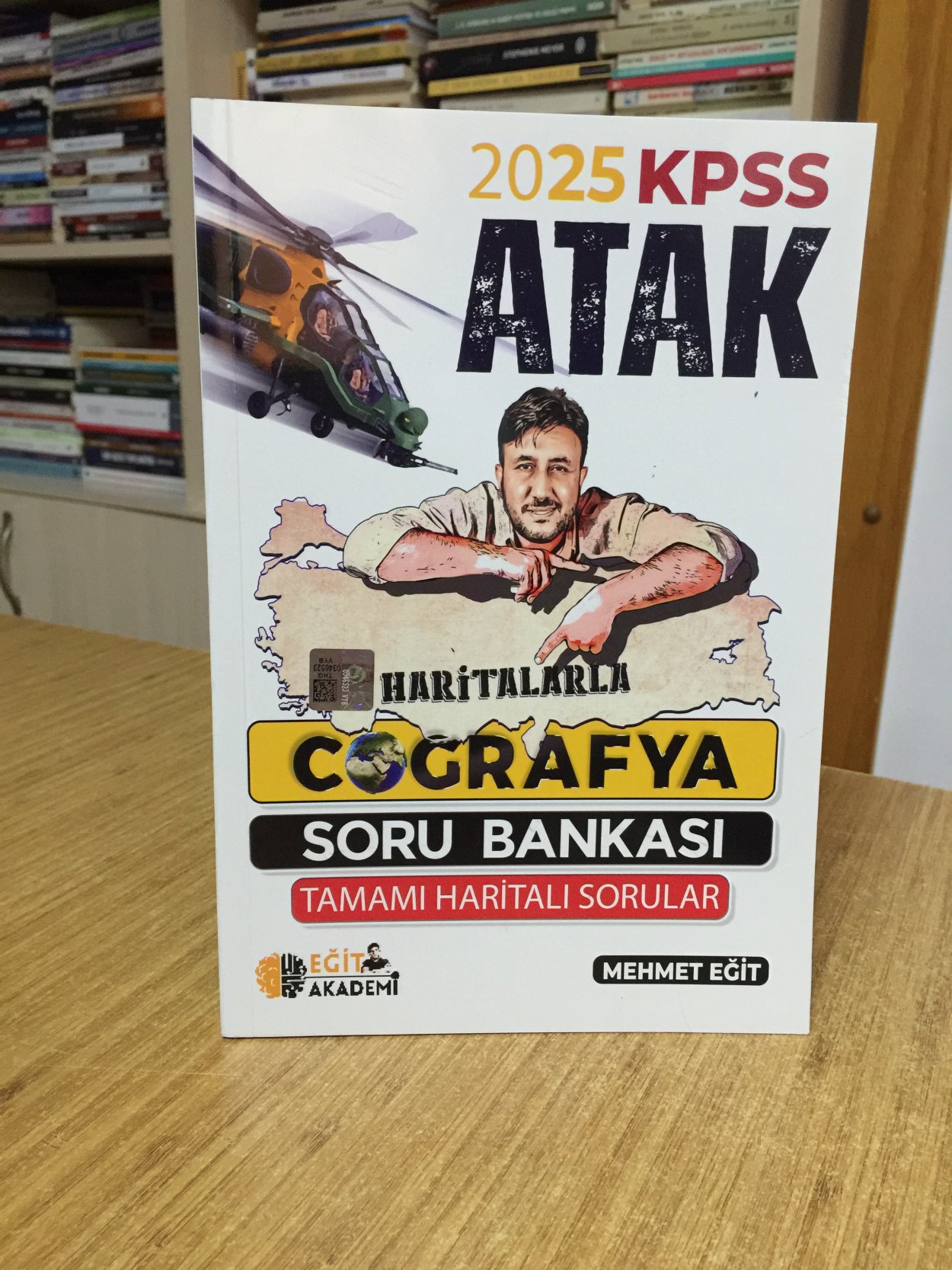 2025 KPSS Haritalarla Atak Coğrafya Soru Bankası Eğit Akademi