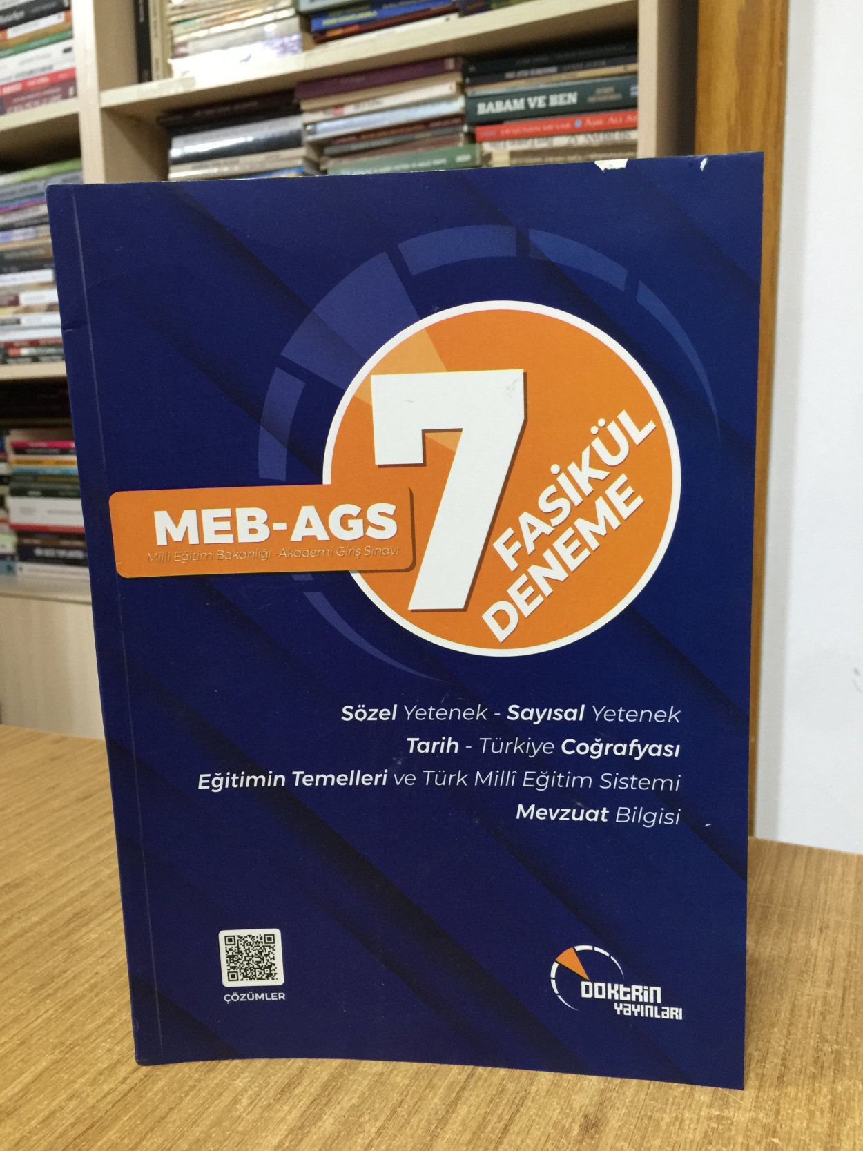 2025 MEB AGS 7 Fasikül Deneme Doktrin Yayınları