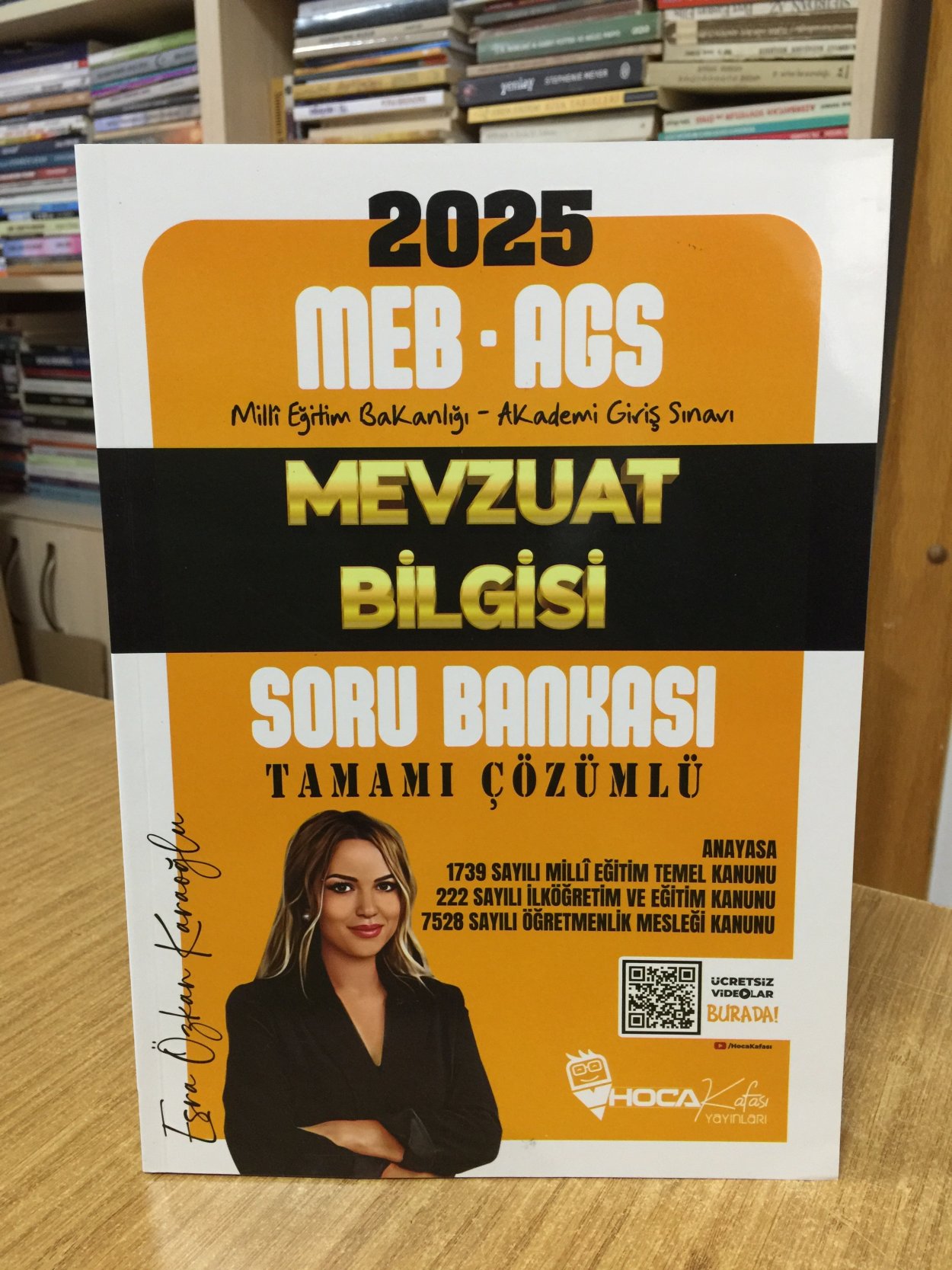 2025 MEB AGS Mevzuat Bilgisi Soru Bankası Çözümlü Hoca Kafası Yayınları