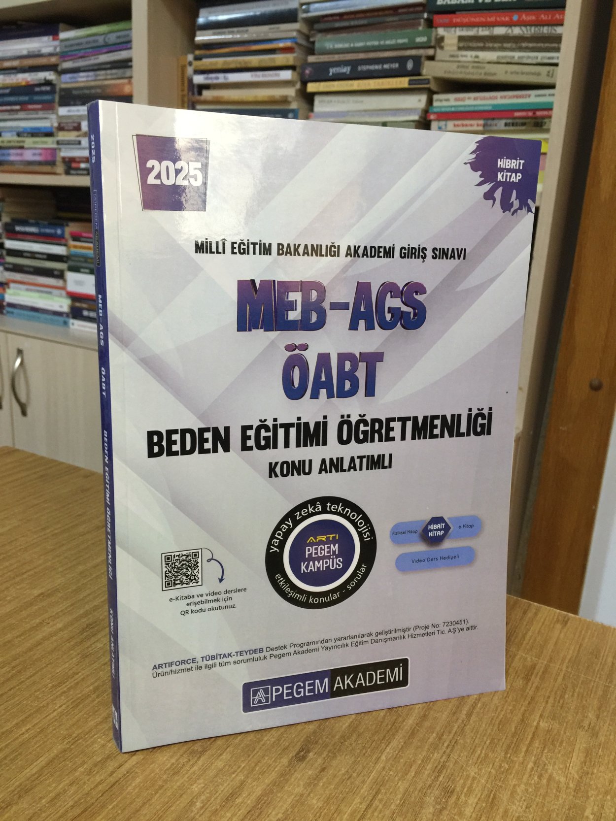 2025 MEB-AGS-ÖABT Beden Eğitimi Öğretmenliği Konu Anlatımlı Pegem Akademi Yayıncılık
