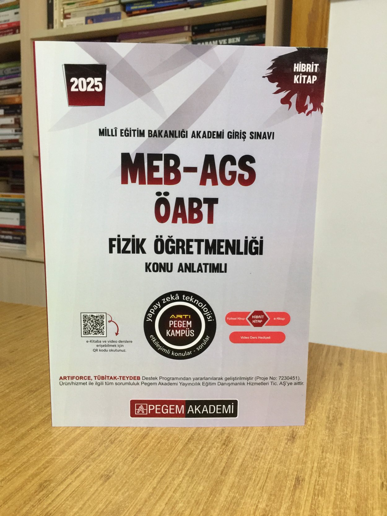 2025 MEB-AGS-ÖABT Fizik Öğretmenliği Konu Anlatımlı Pegem Akademi Yayıncılık