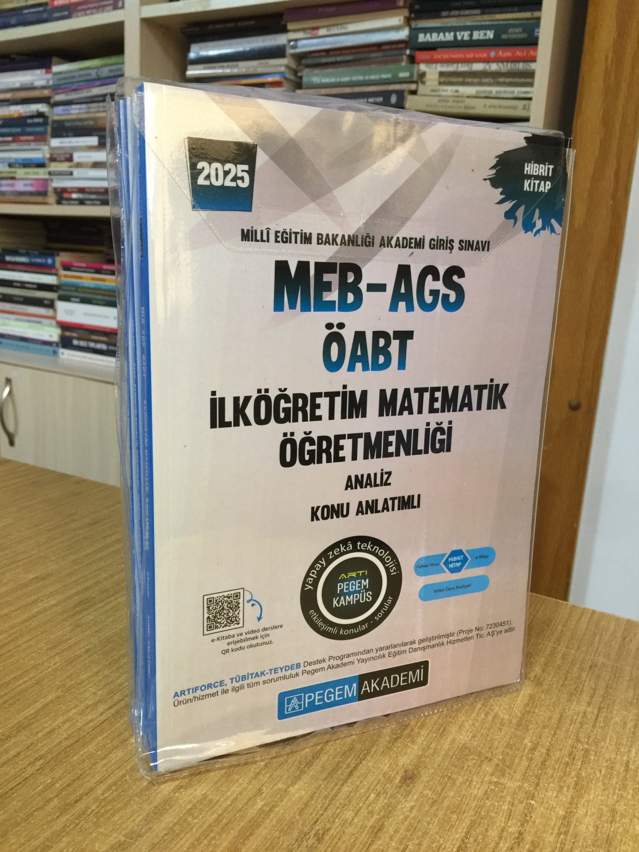 2025 MEB AGS ÖABT İlköğretim Matematik Öğretmenliği Konu Anlatımlı Modüler Set Pegem Yayınları