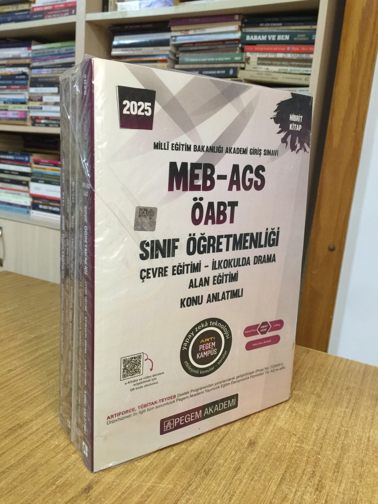 2025 MEB-AGS-ÖABT Sınıf Öğretmenliği Konu Anlatımlı Set (5 Kitap) Pegem Akademi Yayıncılık