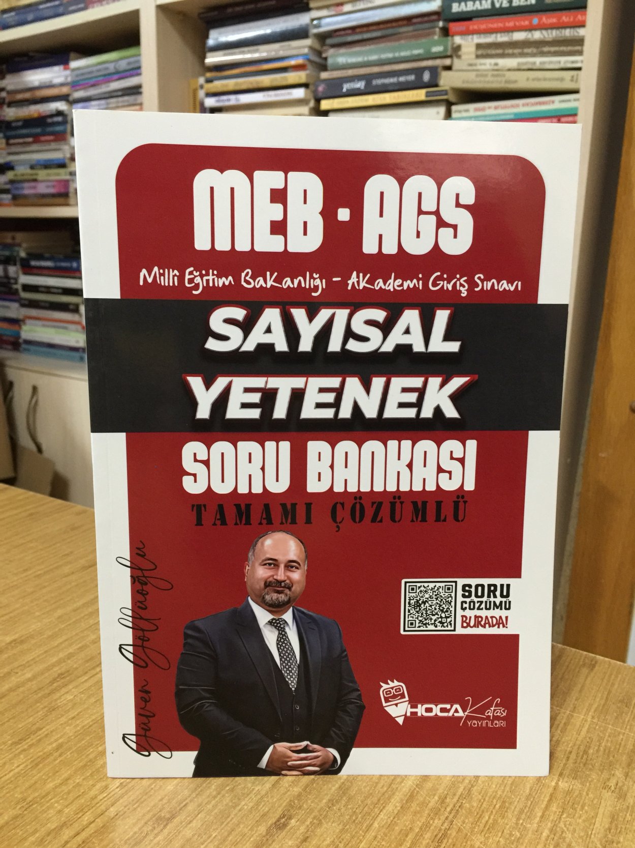 2025 MEB-AGS Sayısal Yetenek Soru Bankası Çözümlü Hoca Kafası Yayınları