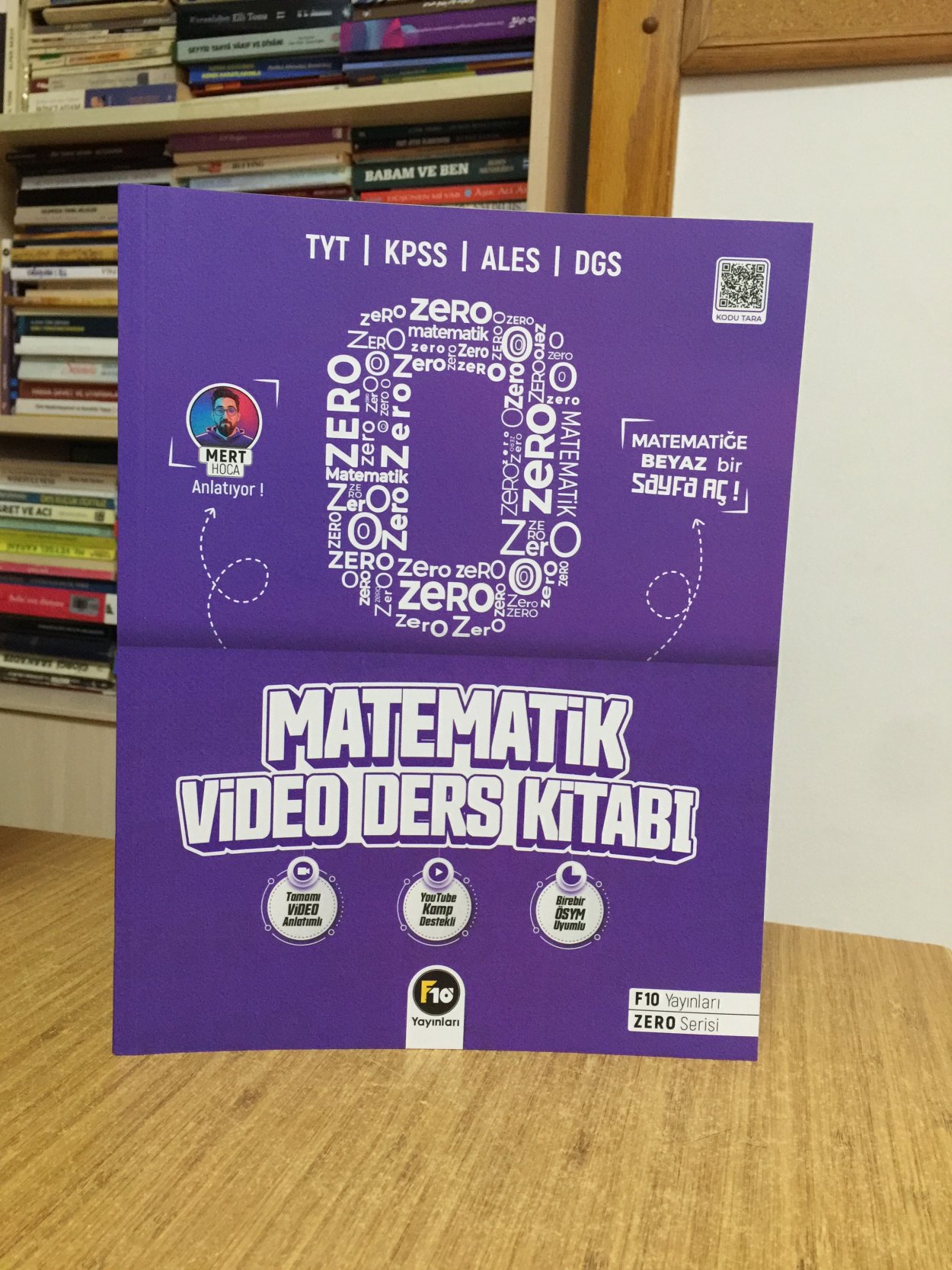 2025 TYT KPSS ALES DGS Sıfırdan Matematik Video Ders Kitabı F10 Yayınları