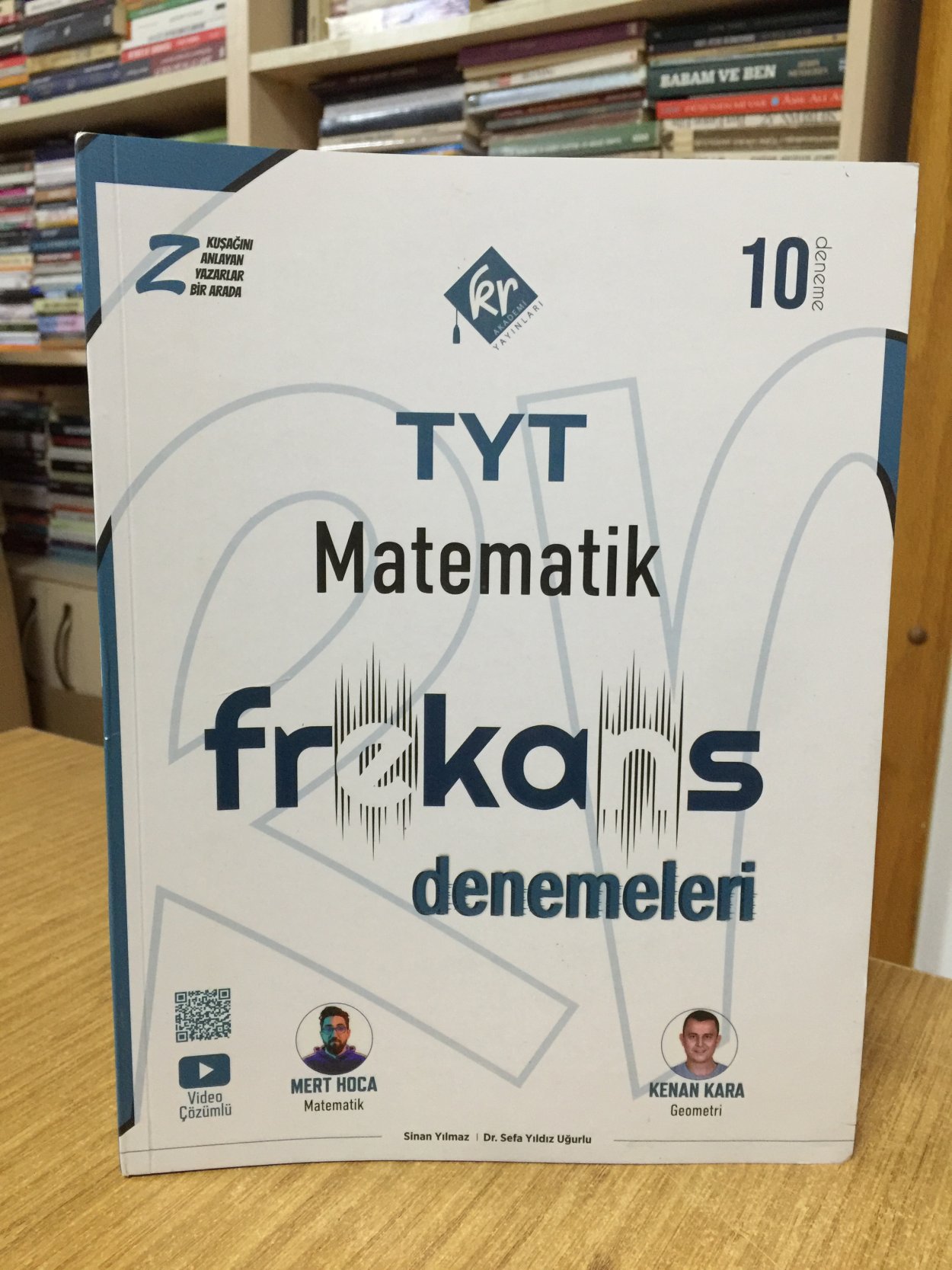 2025 TYT Matematik 10'lu Frekans Denemeleri KR Akademi Yayınları