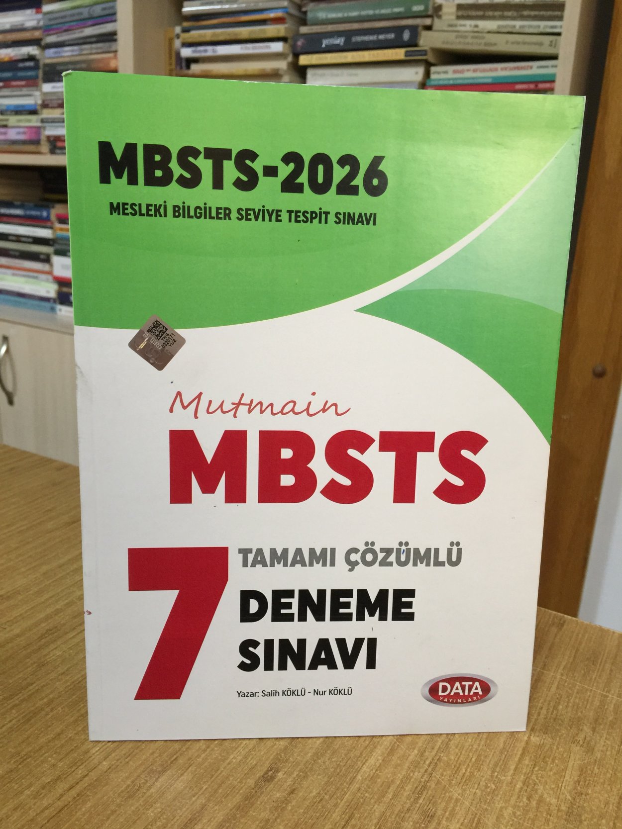 2026 MBSTS Mütmain Tamamı Çözümlü 7 Deneme Sınavı Data Yayınları