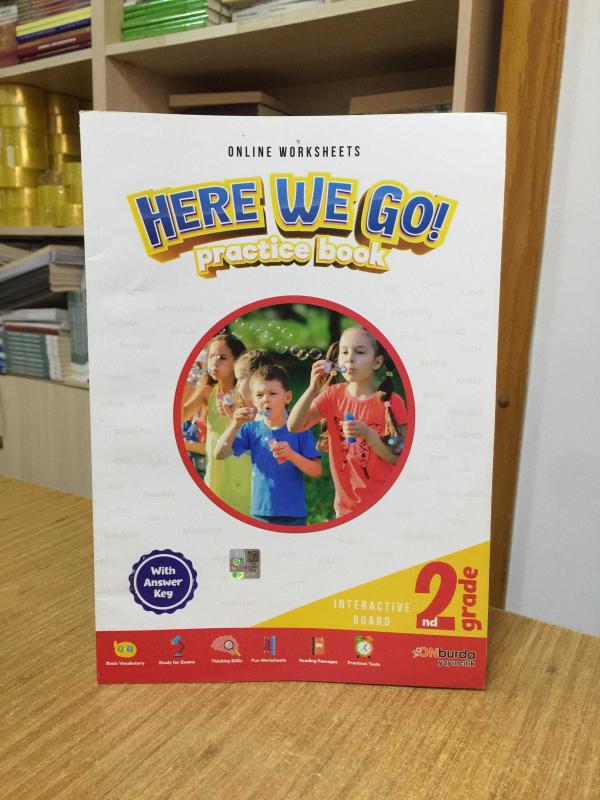 2nd Grade Here We Go Practice Book Onburda Yayıncılık