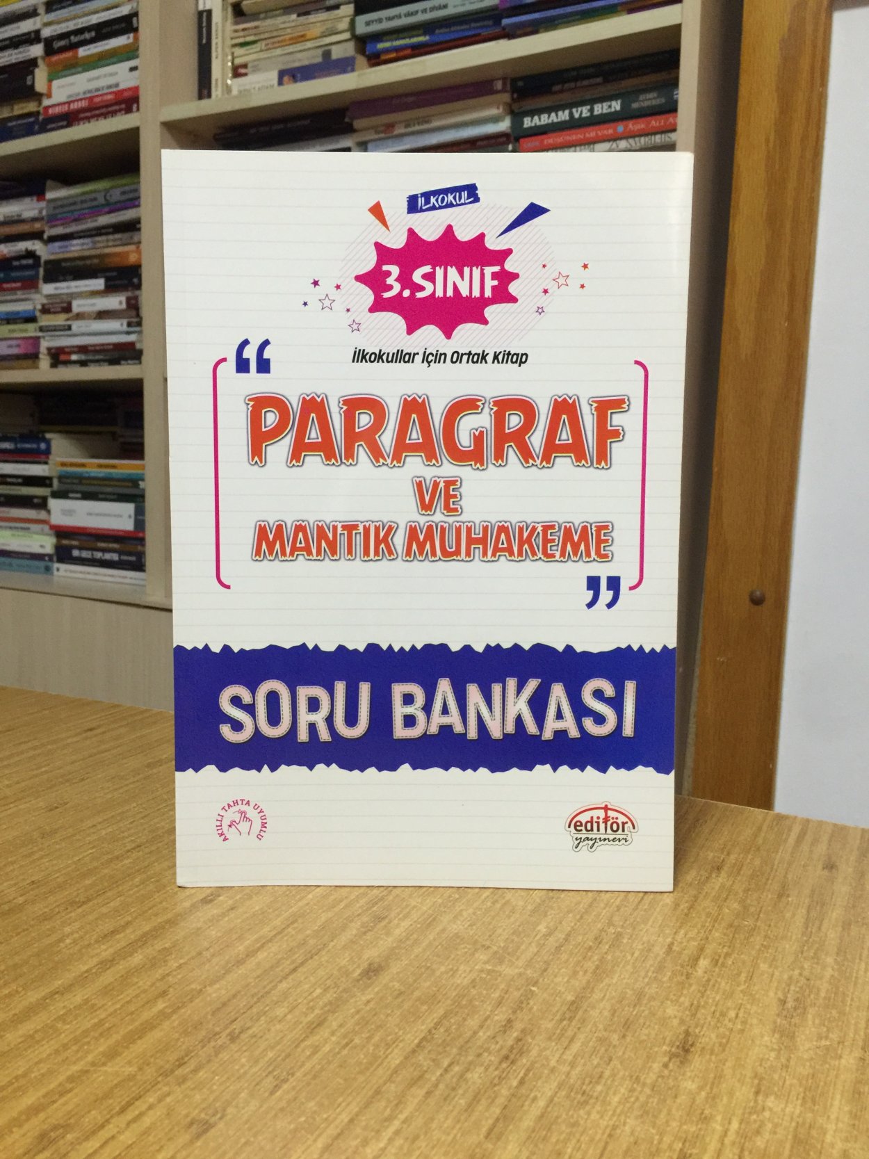 3. Sınıf Paragraf ve Mantık Muhakeme Soru Bankası Editör Yayınevi