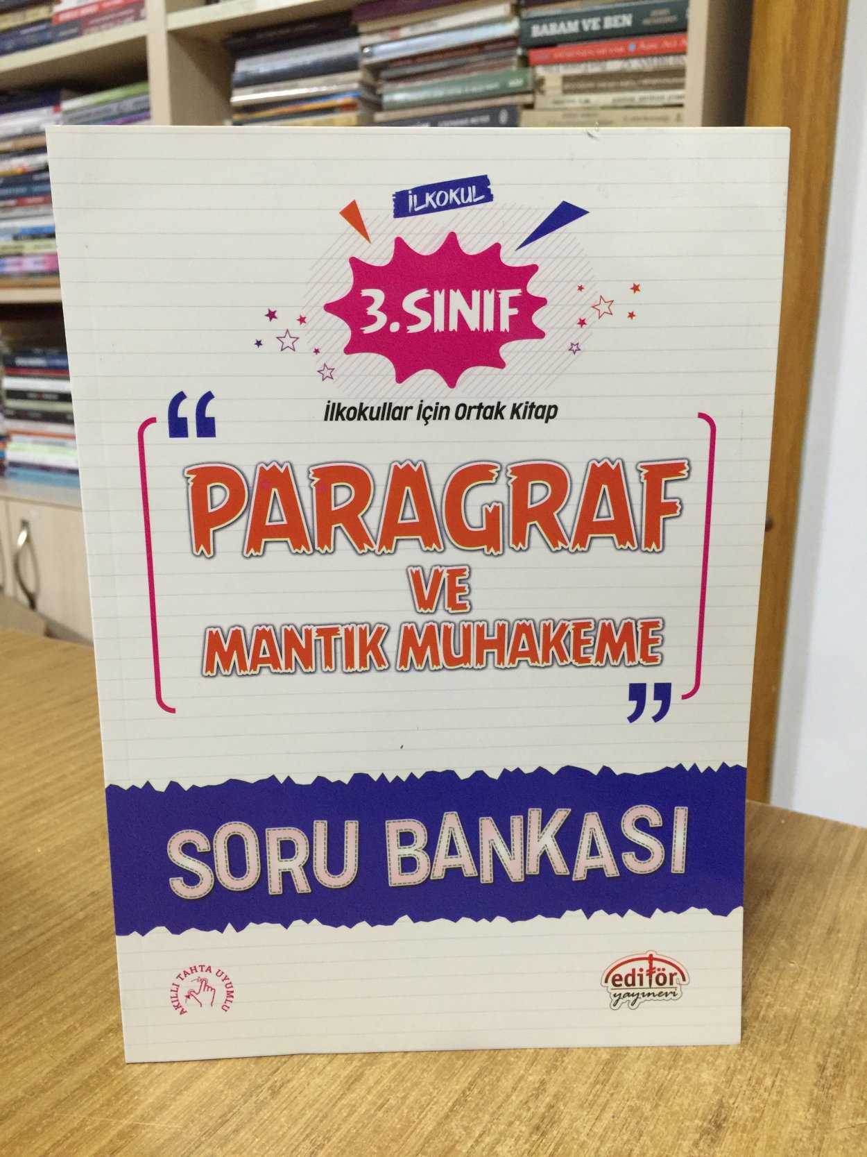3. Sınıf Paragraf ve Mantık Muhakeme Soru Bankası Editör Yayınevi