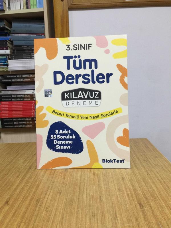 3. Sınıf Tüm Dersler Kılavuz Deneme Blok Test Yayınları