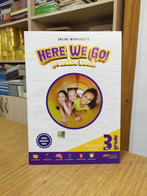 3rd Grade Here We Go Practice Book Onburda Yayıncılık