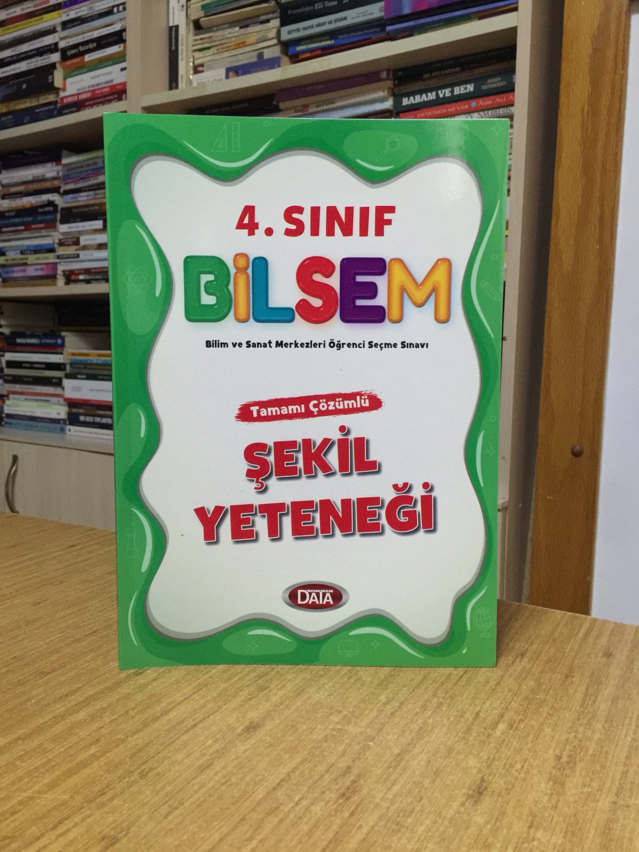 4. Sınıf Bilsem Tamamı Çözümlü Şekil Yeteneği Data Yayınları