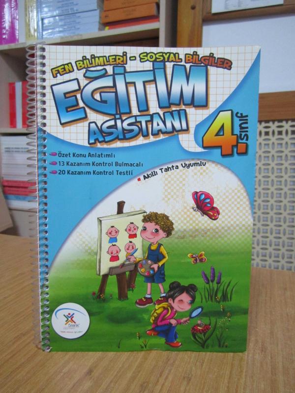 4. Sınıf Fen Bilimleri Sosyal Bilgiler Eğitim Asistanı / 5 Renk Yayınevi