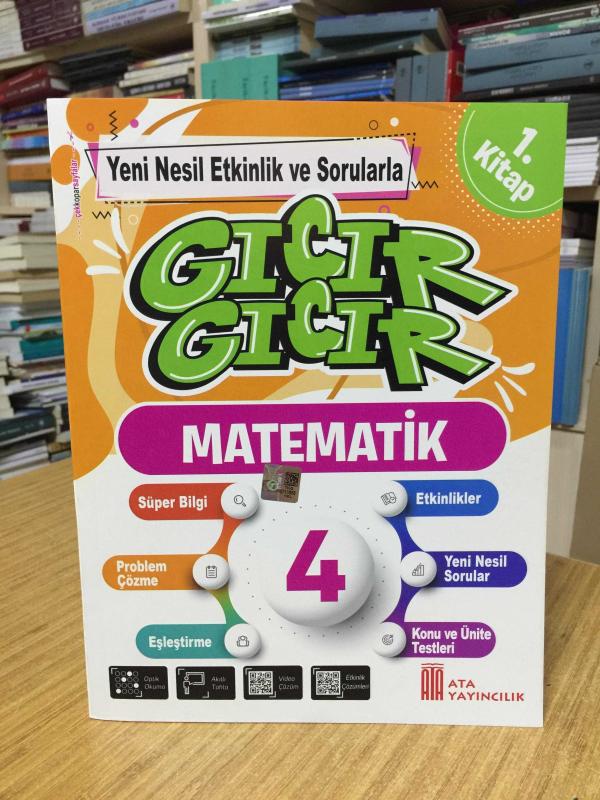 4. Sınıf Gıcır Gıcır Matematik 1. Kitap Ata Yayıncılık