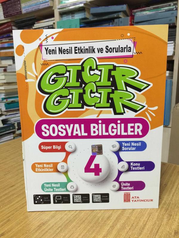 4. Sınıf Gıcır Gıcır Sosyal Bilgiler Ata Yayıncılık