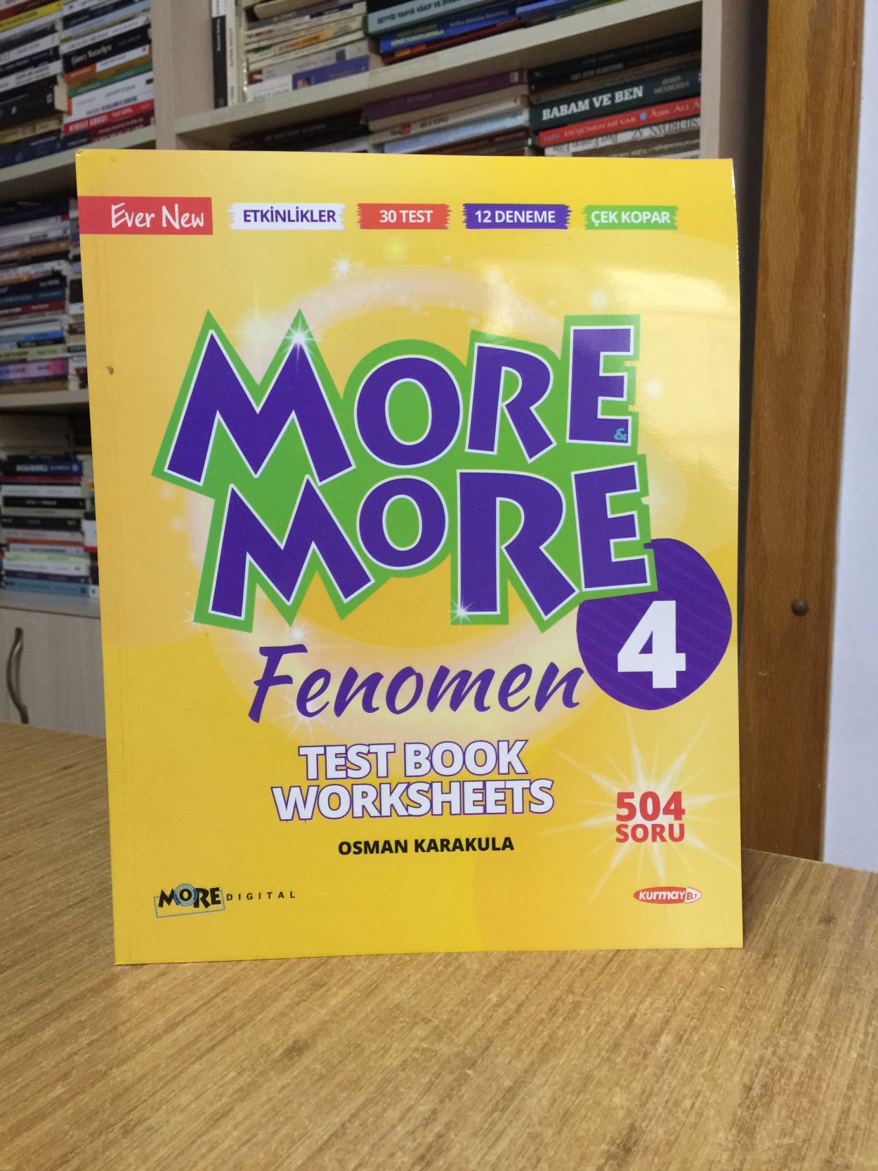 4. Sınıf More More Fenomen Worksheets Test Book Kurmay ELT (2023)