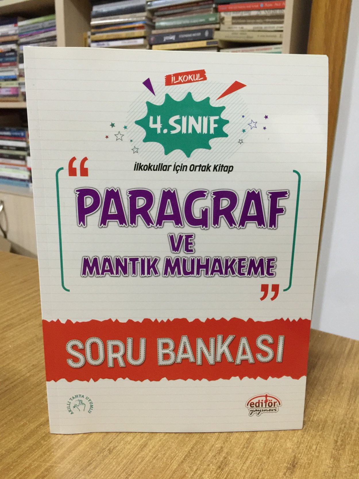 4. Sınıf Paragraf ve Mantık Muhakeme Soru Bankası Editör Yayınevi