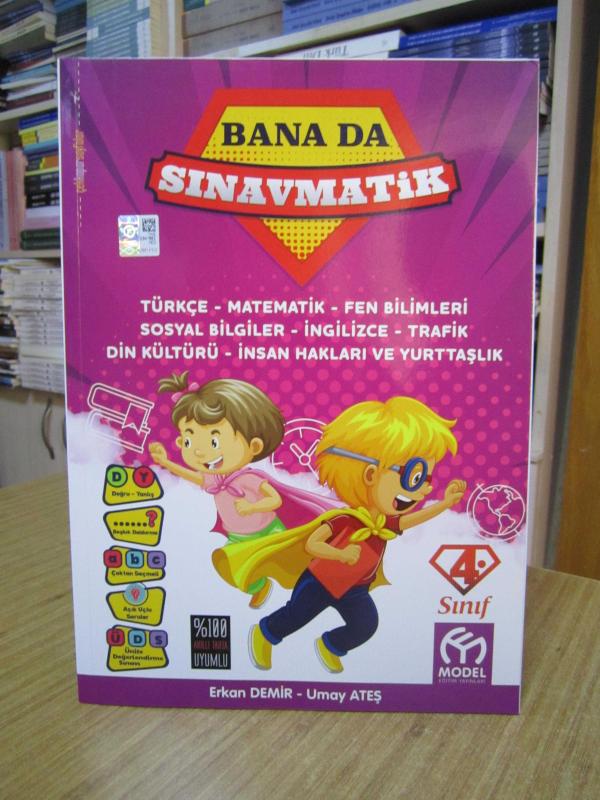 4. Sınıf Tüm Dersler Bana Da Sınavmatik / Model Eğitim Yayınları