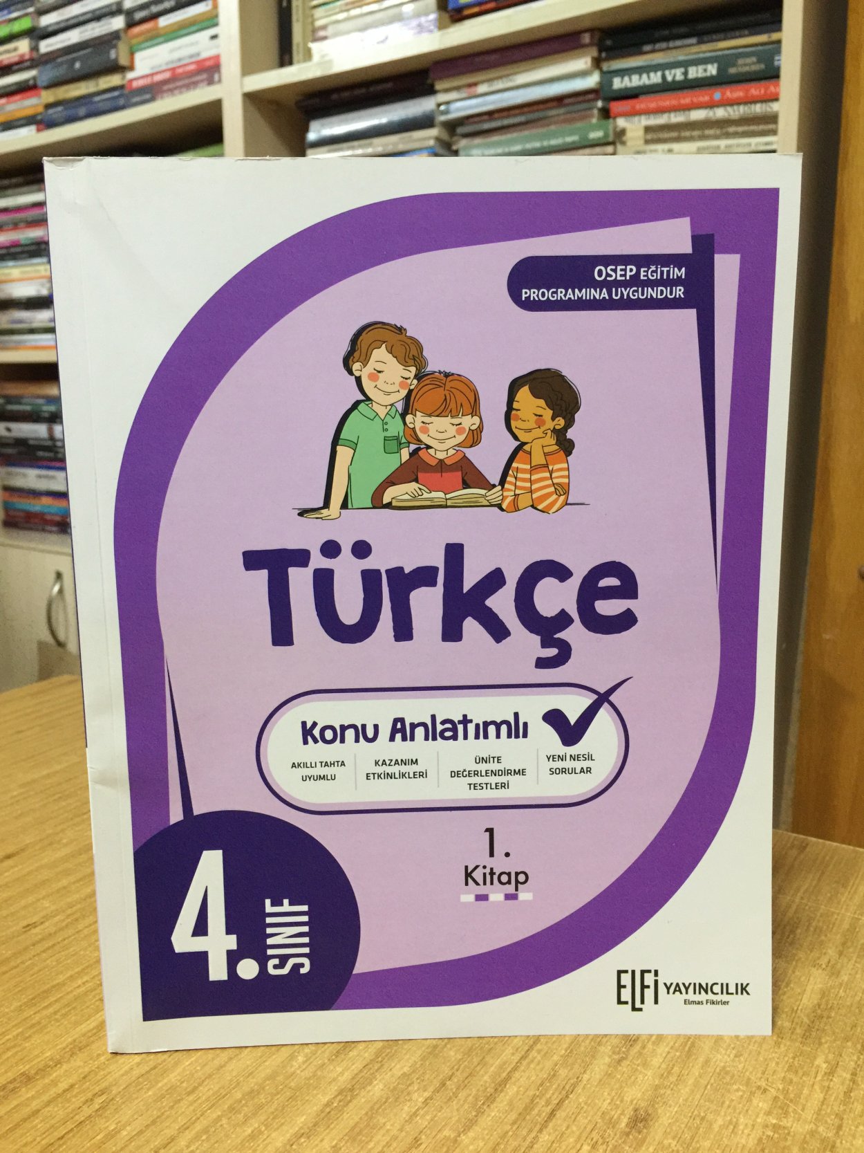 4. Sınıf Türkçe 1. Kitap / ELFİ Yayıncılık Elmas Fikirler
